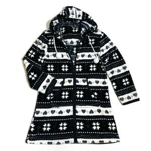 ❄️3/$25 𝅺CYNTHIA Rowley Fleece Zip-up Jacket